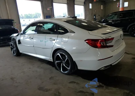 2021 Honda Accord Sport из США, поврежденный, VIN 1HGCV2F34MA018255